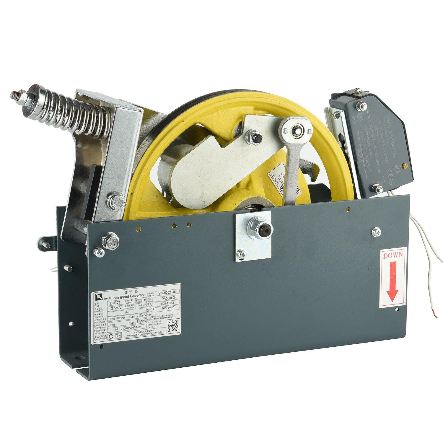 Elevator Overspeed Governor