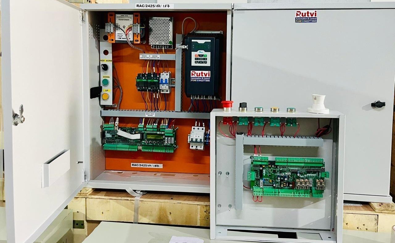 MRL Gearless Elevator Control Panel